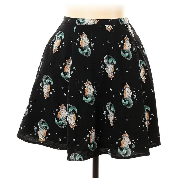 Dangerfield Cat Mermaid Skirt - Picture 1 of 5